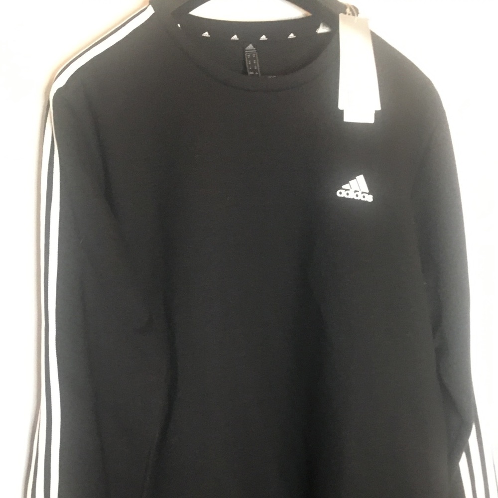 ADIDAS 3STRIPE LONG SLEEVE SWEATSHIRT SIZE XL NEW WITH TAGS